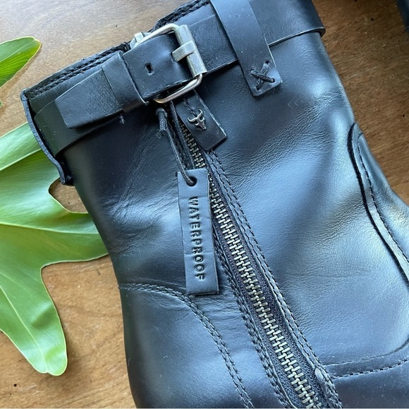 Trask Madison Black Leather Waterproof Boots - Picture 14 of 14